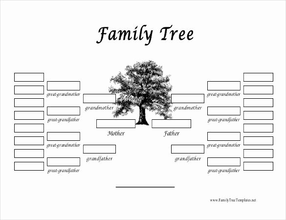 Form for Family Tree Luxury Family Tree Template 31 Free Printable Word Excel Pdf