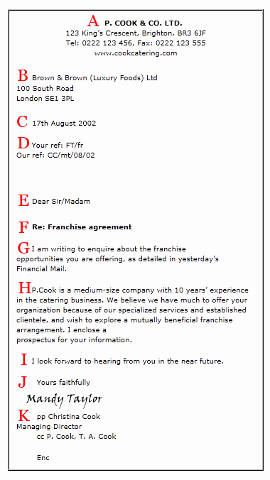 Formal Letter Heading Example Beautiful Proper Business Letter format
