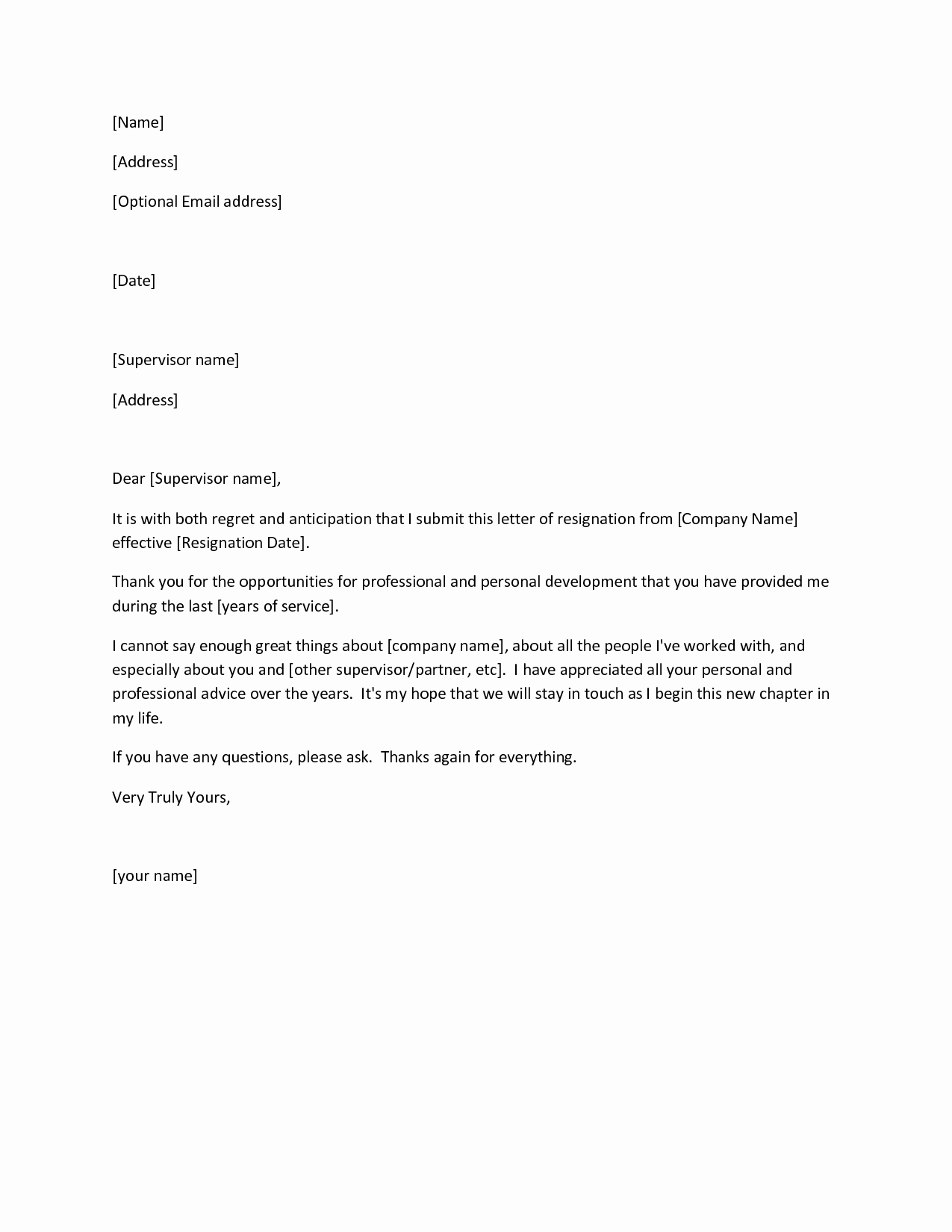 Formal Letters Of Resignation Beautiful 12 Cool Letters Of Resignation Sample