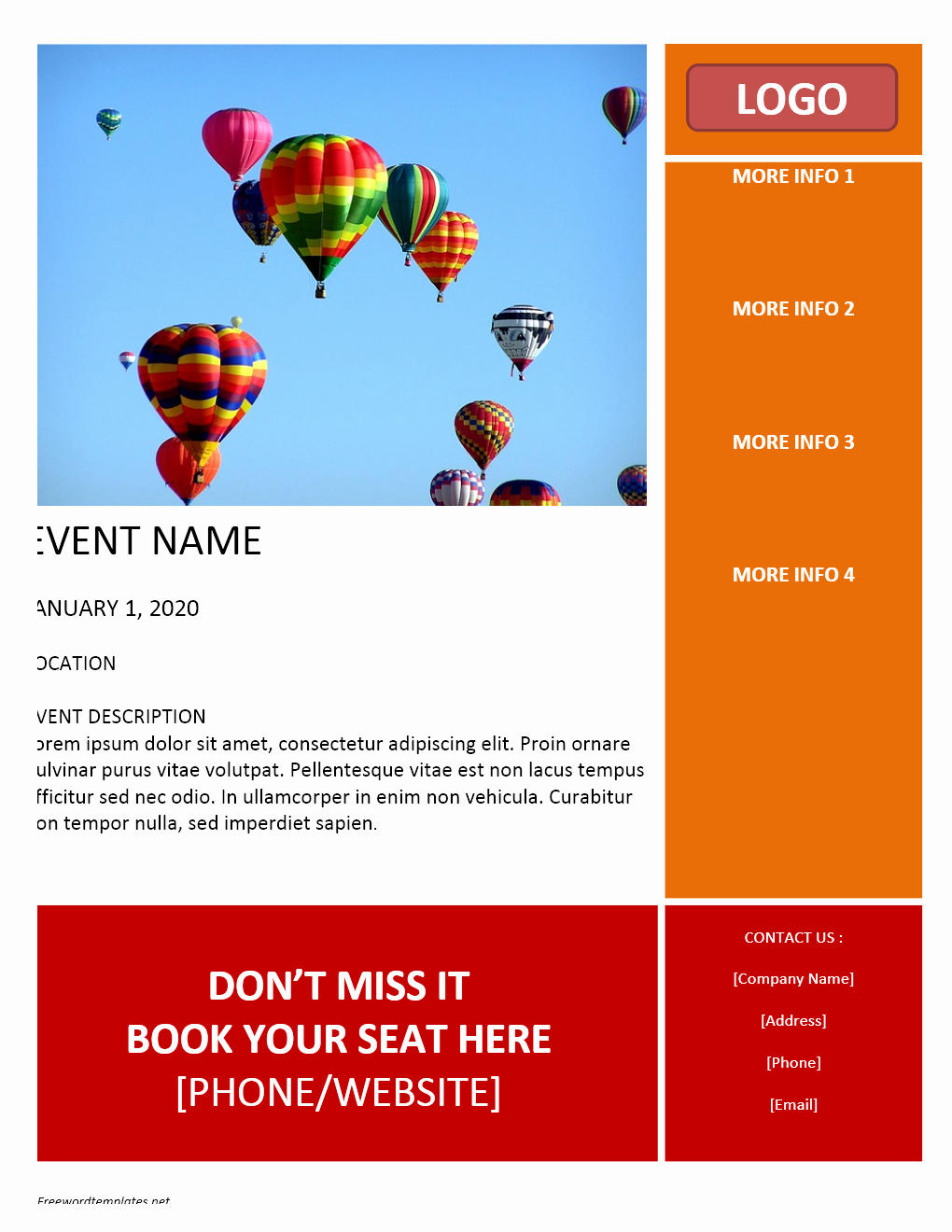 Free Background Templates for Word Fresh Free Flyer Templates Word