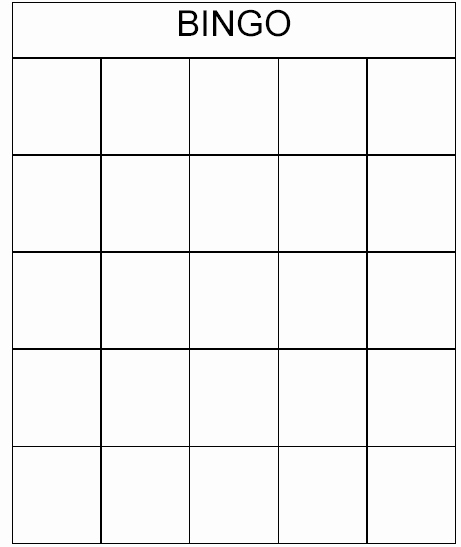Free Bingo Card Templates Printable Awesome theme Bingo Worksheet Sample