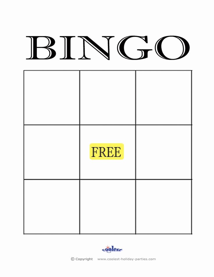 Free Blank Bingo Template Fresh Best 25 Blank Bingo Cards Ideas On Pinterest