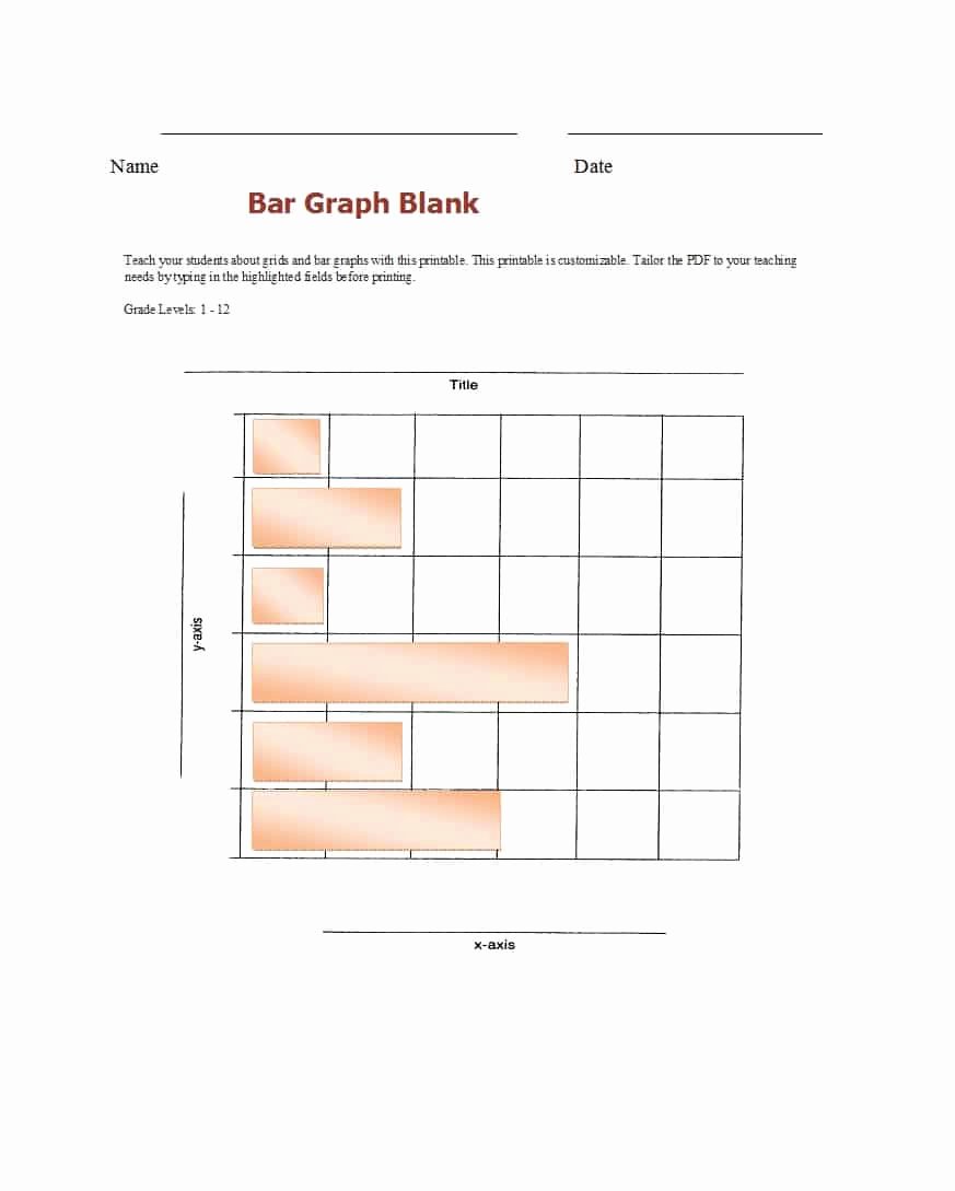 Free Blank Chart Templates New 41 Blank Bar Graph Templates [bar Graph Worksheets]