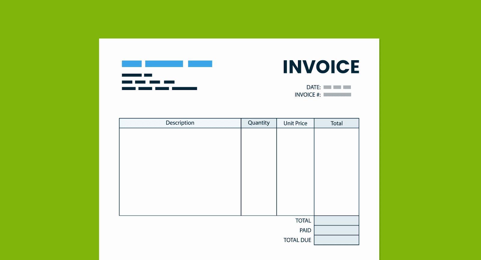 Free Blank Invoice Elegant Free Blank Invoice Template for Excel Excel Template