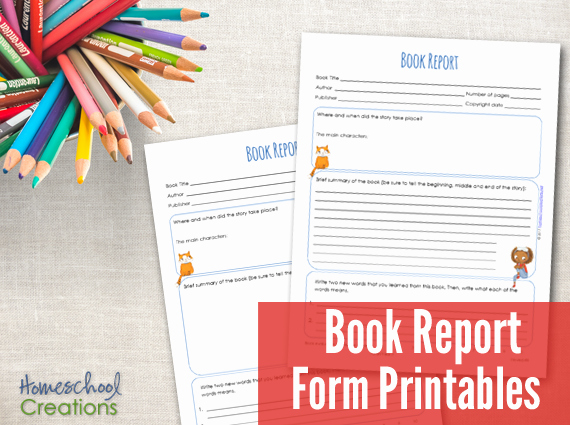 Free Book Report forms Luxury Book Report forms Free Printable