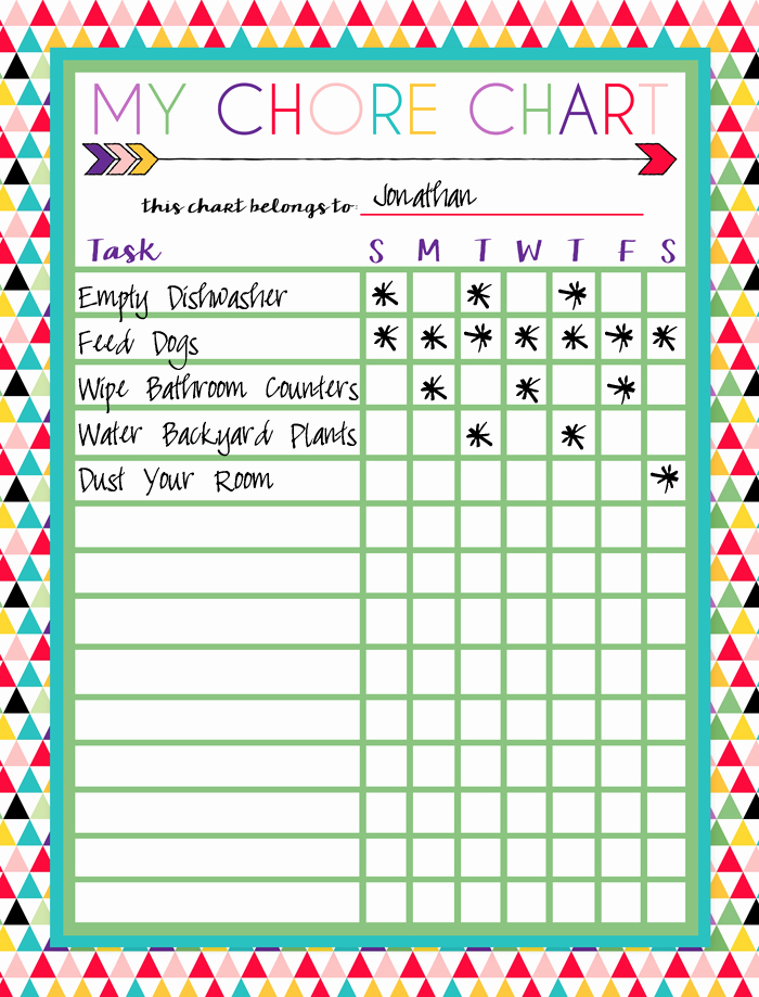 Free Chore Chart Printable Luxury I Should Be Mopping the Floor Free Printable Chore Charts
