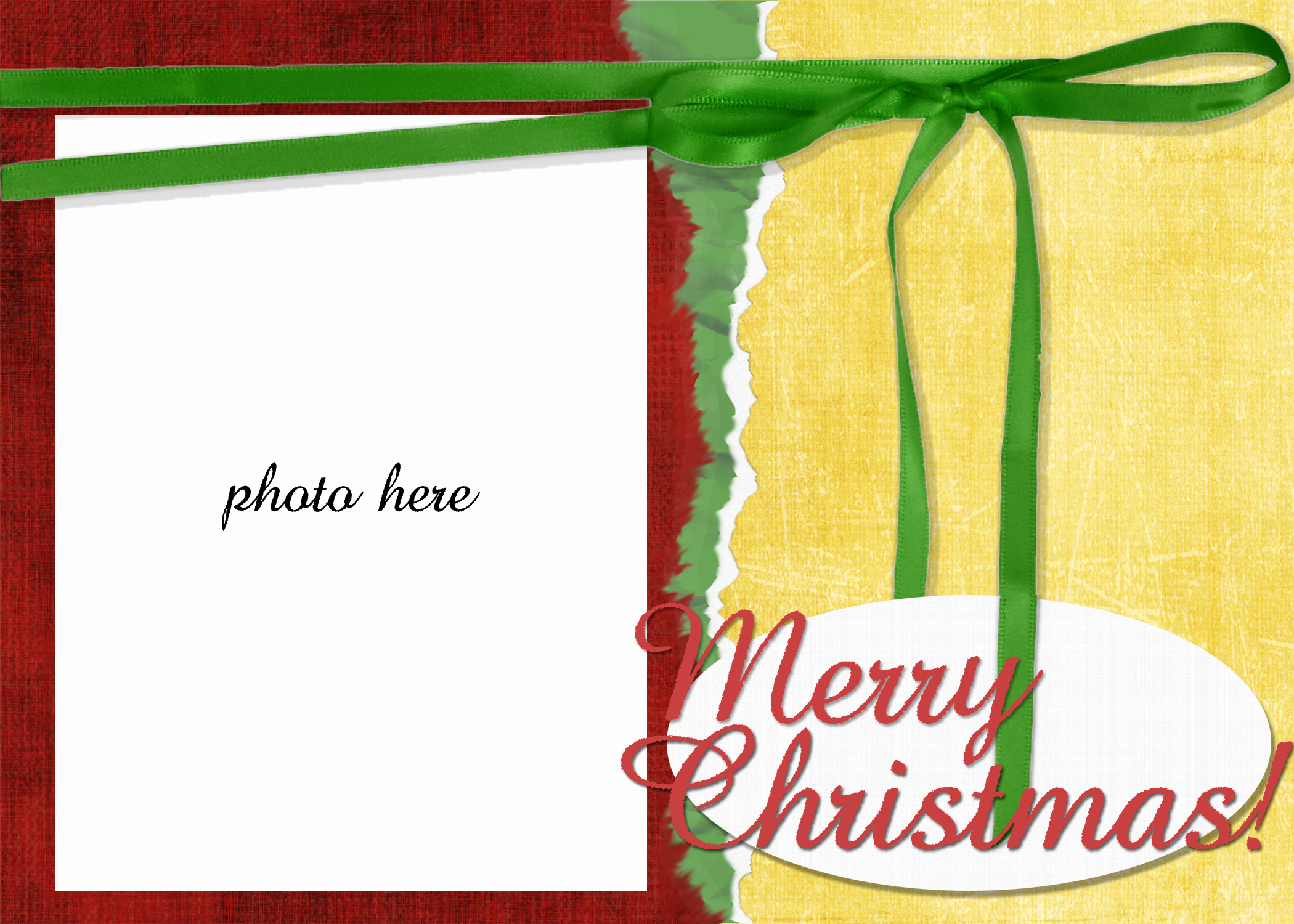 Free Christmas Photo Templates Elegant Christmas Card Greeting
