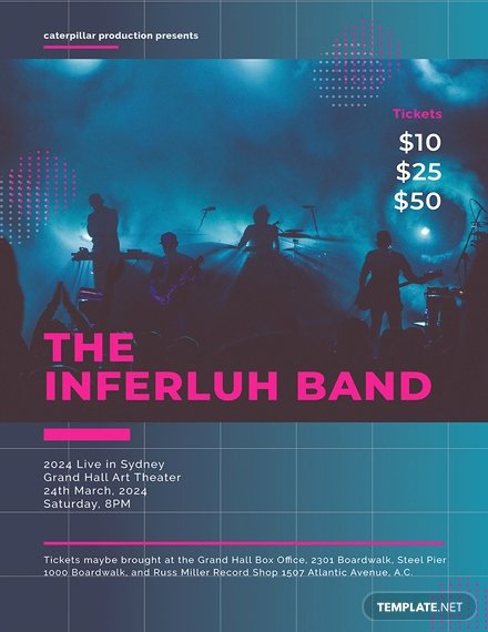 Free Concert Poster Templates Awesome 168 Free Poster Templates