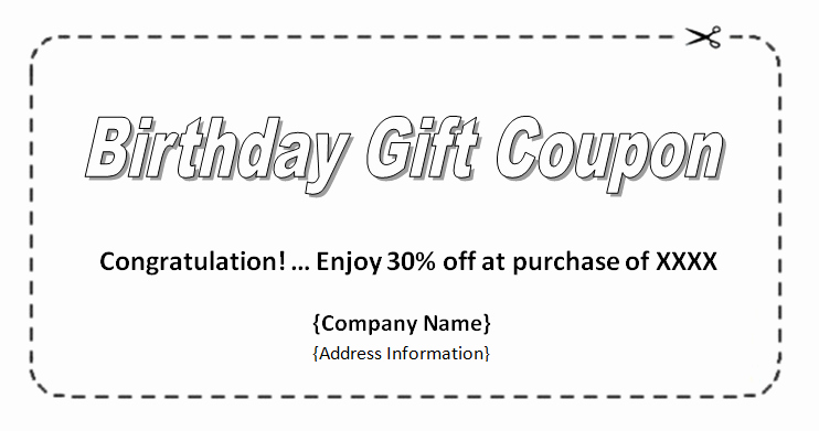Free Coupon Template Word Luxury Coupon Template Word