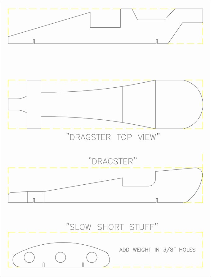 Free Derby Car Templates Awesome Free Pinewood Derby Templates Printable
