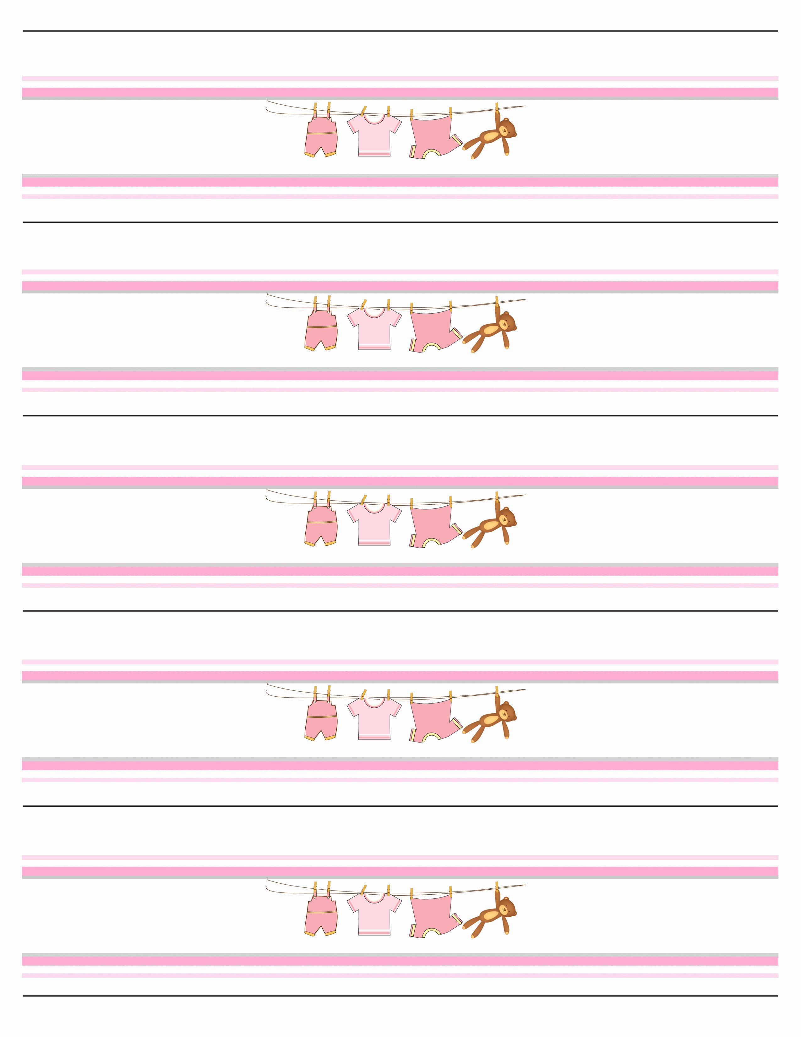Free Downloadable Water Bottle Labels Inspirational Baby Girl Shower Free Printables How to Nest for Less™