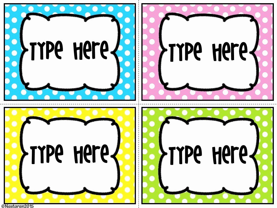 Free Editable Printable Labels