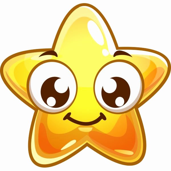 Free Emoji Copy and Paste Lovely Smile Star