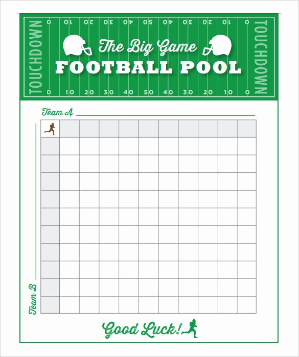 Free Football Pool Template Lovely 19 Football Pool Templates Word Excel Pdf