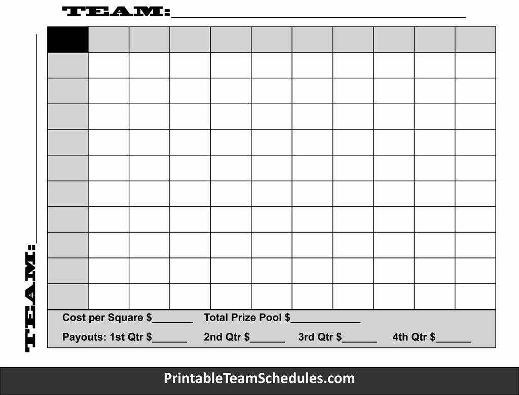 Free Football Pool Template New Weekly Football Pool Template Excel