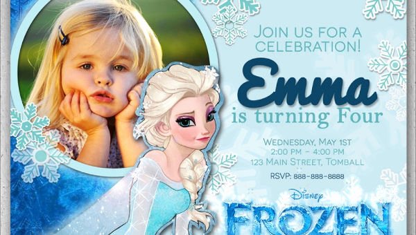 Free Frozen Invitation Templates Best Of 13 Frozen Invitation Templates Word Psd Ai