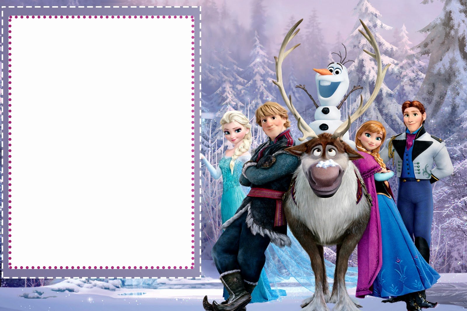 Free Frozen Invitation Templates Lovely Free Printable Frozen Birthday Invitations Anna and Elsa