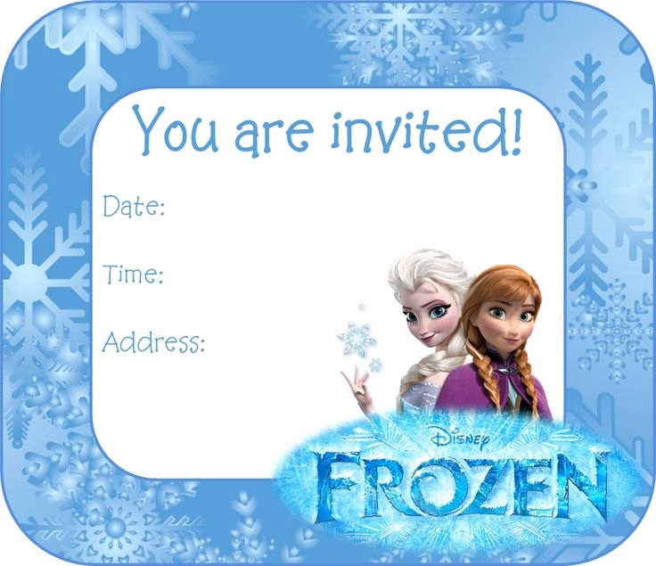 Free Frozen Invite Template Lovely 25 Best Ideas About Free Frozen Invitations On Pinterest