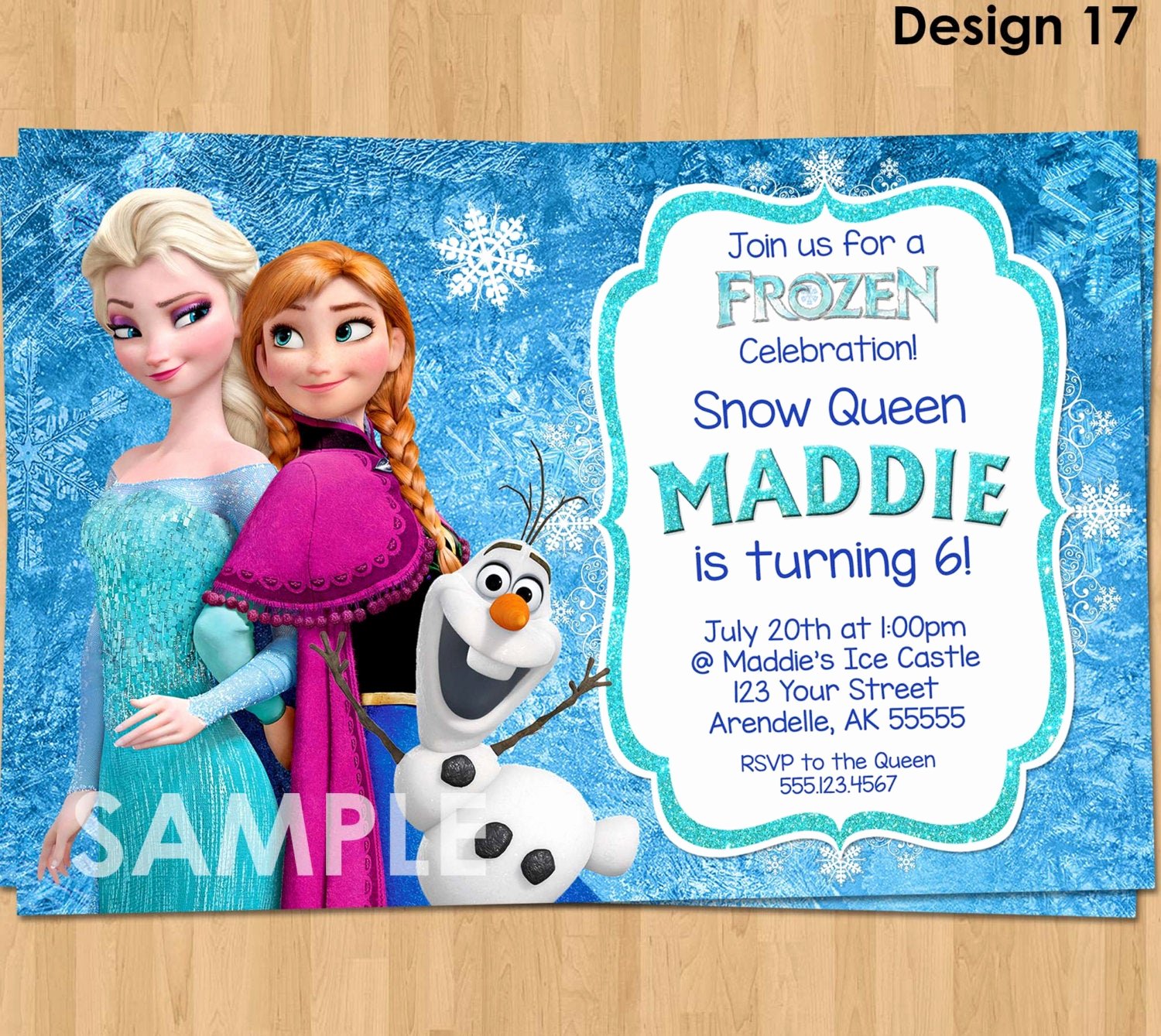 Free Frozen Invite Templates Fresh Frozen Invitation Frozen Birthday Invitation Disney Frozen