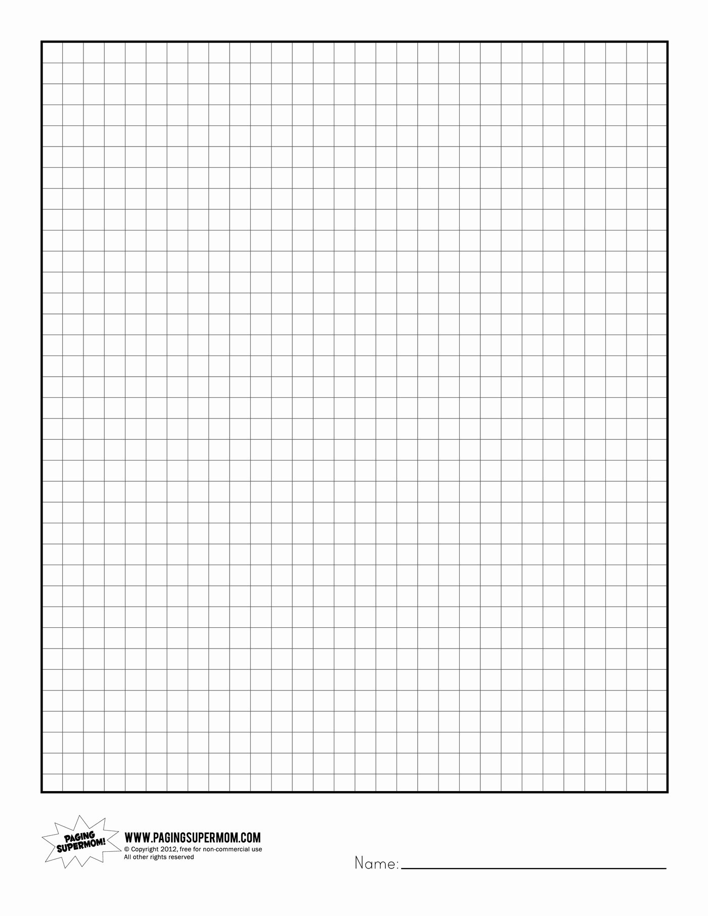 Free Graph Paper Template Beautiful Printable Graph Paper Healthy Eating