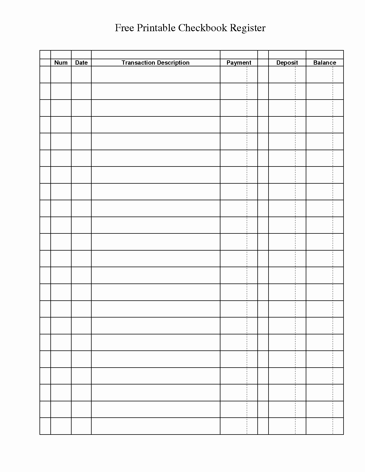 Free Ledger Sheets to Print Beautiful General Ledger Template Printable