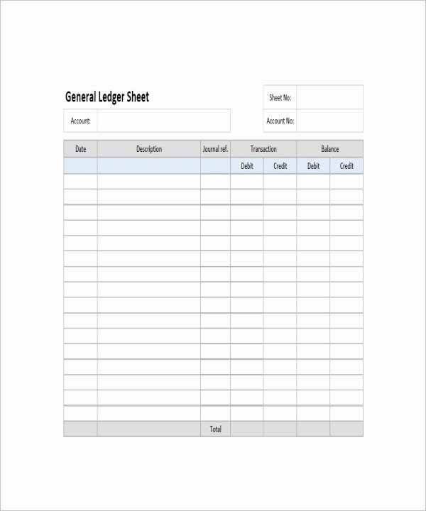 Free Ledger Sheets to Print Fresh Ledger Paper 8 Download Free Documents In Word Excel Pdf