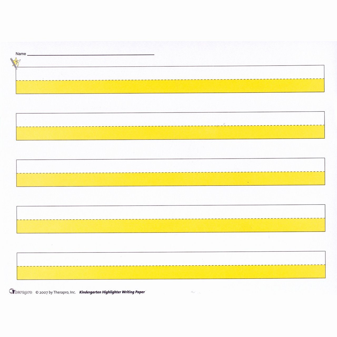Free Lined Paper for Kindergarten Luxury Maxiaids