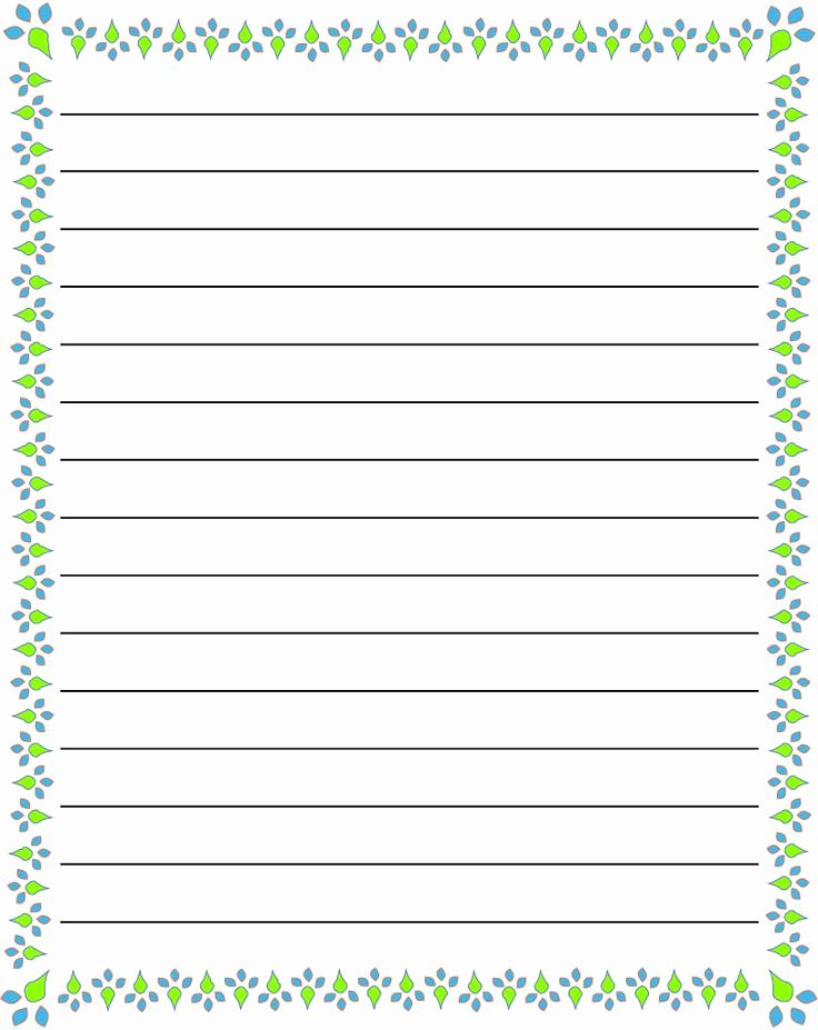 Free Lined Writing Paper Unique Regular Lined Free Printable Stationery for Kids Regular