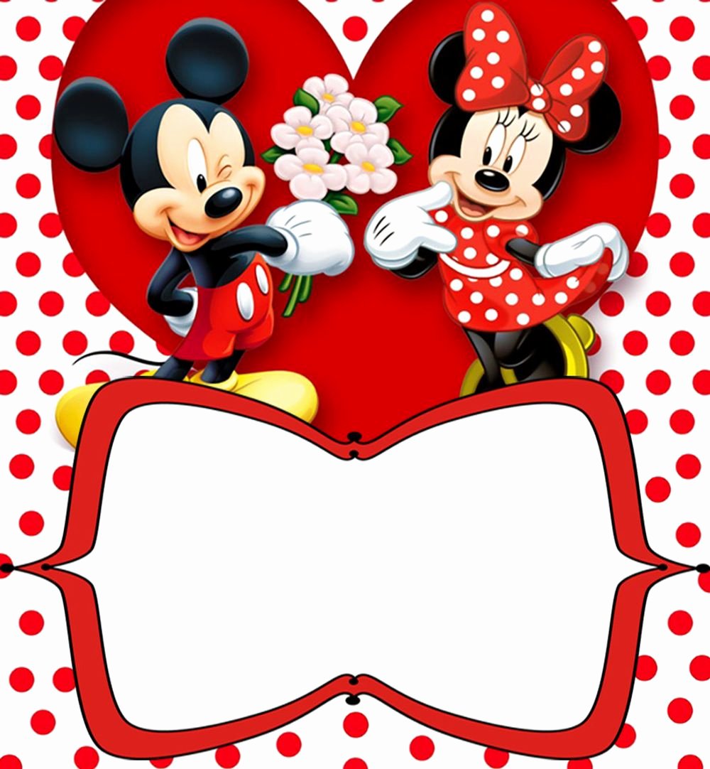 Free Mickey Mouse Invitation Template Fresh Mickey Mouse Free Printable Invitation Templates