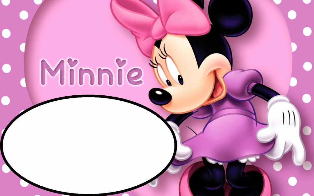 Free Minnie Mouse Templates Beautiful Minnie Mouse Free Printable Invitation Templates