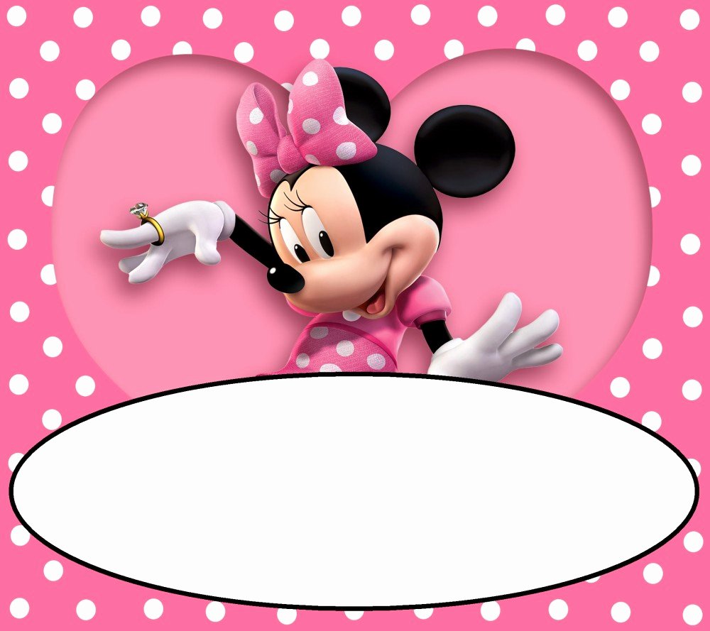 Free Minnie Mouse Templates Best Of Minnie Mouse Free Printable Invitation Templates