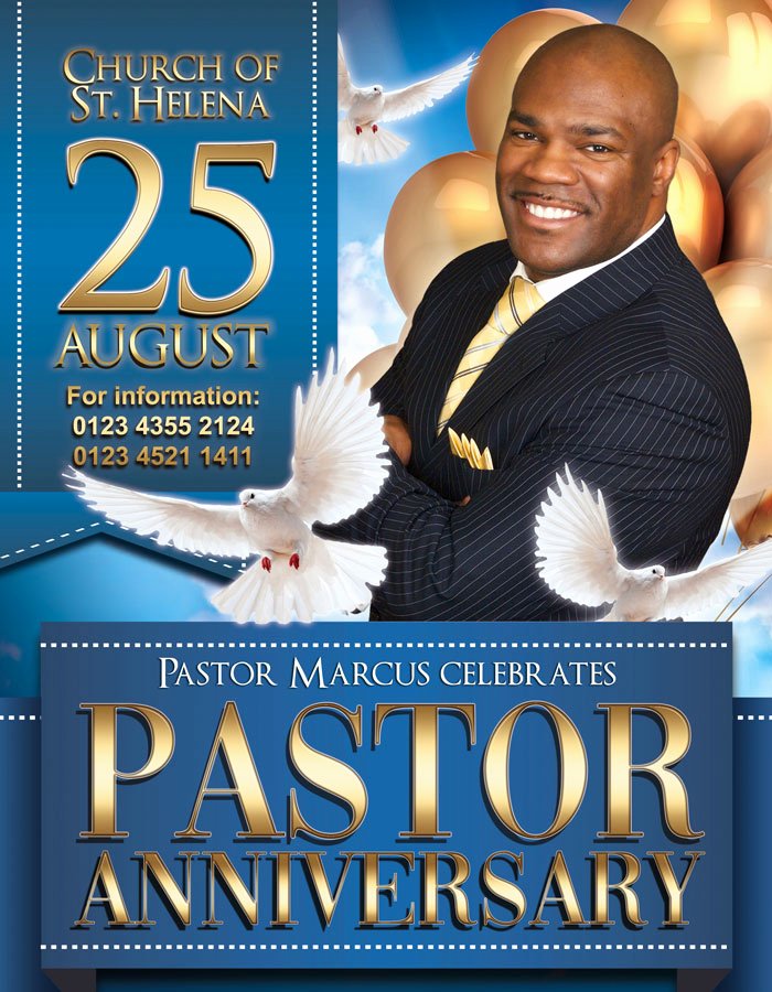 Free Pastor Anniversary Program Templates Fresh Pastor Anniversary – Free Flyer Psd Template – by Elegantflyer