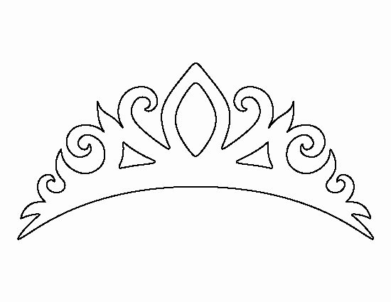 Free Princess Crown Template Printable Best Of Pin by Muse Printables On Printable Patterns at