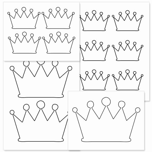 Free Princess Crown Template Printable Luxury Printable Crown Shape From Printabletreats
