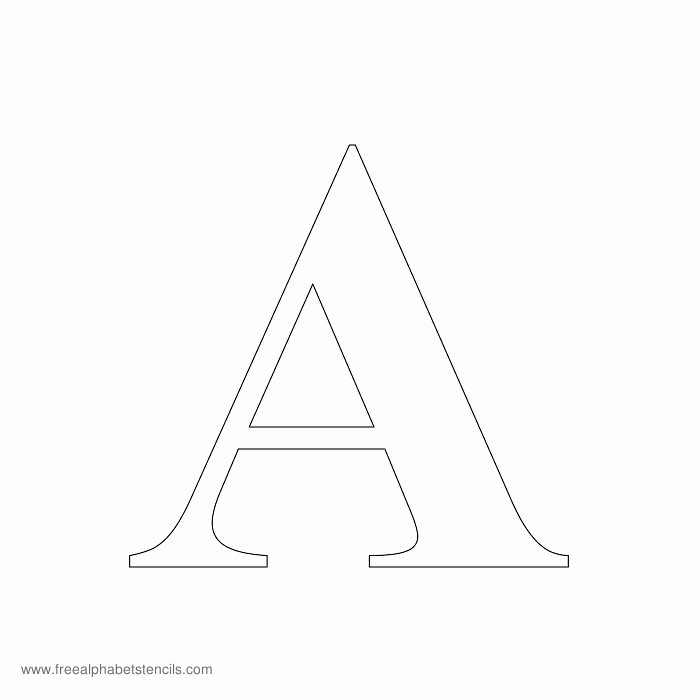 Free Printable Alphabet Stencils Templates Fresh Greek Alphabet Stencils
