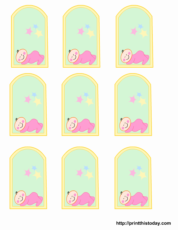 Free Printable Baby Shower Labels Awesome Free Printable Baby Girl Boy Baby Shower Favor Tags