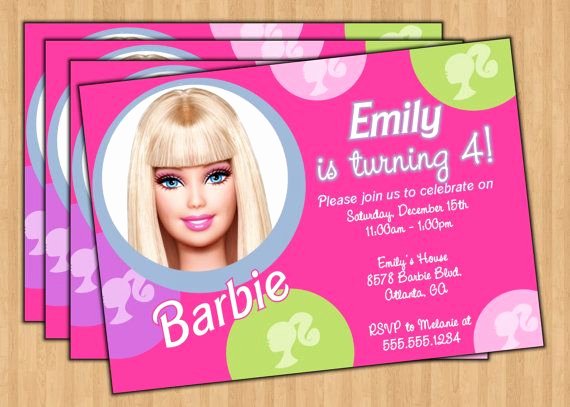 Free Printable Barbie Invitations Lovely 77 Best Images About Barbie Birthday Party On Pinterest