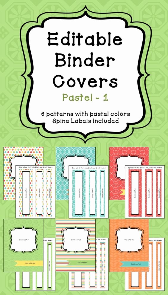 30 Free Printable Binder Labels | Example Document Template