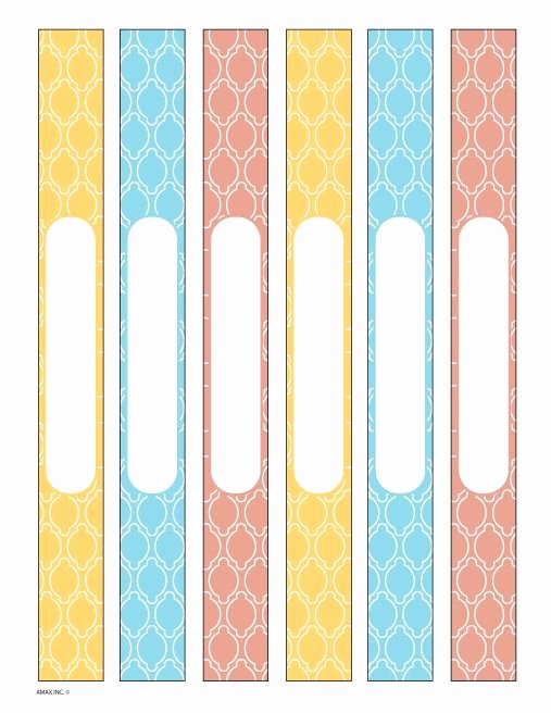 30 Free Printable Binder Labels Example Document Template