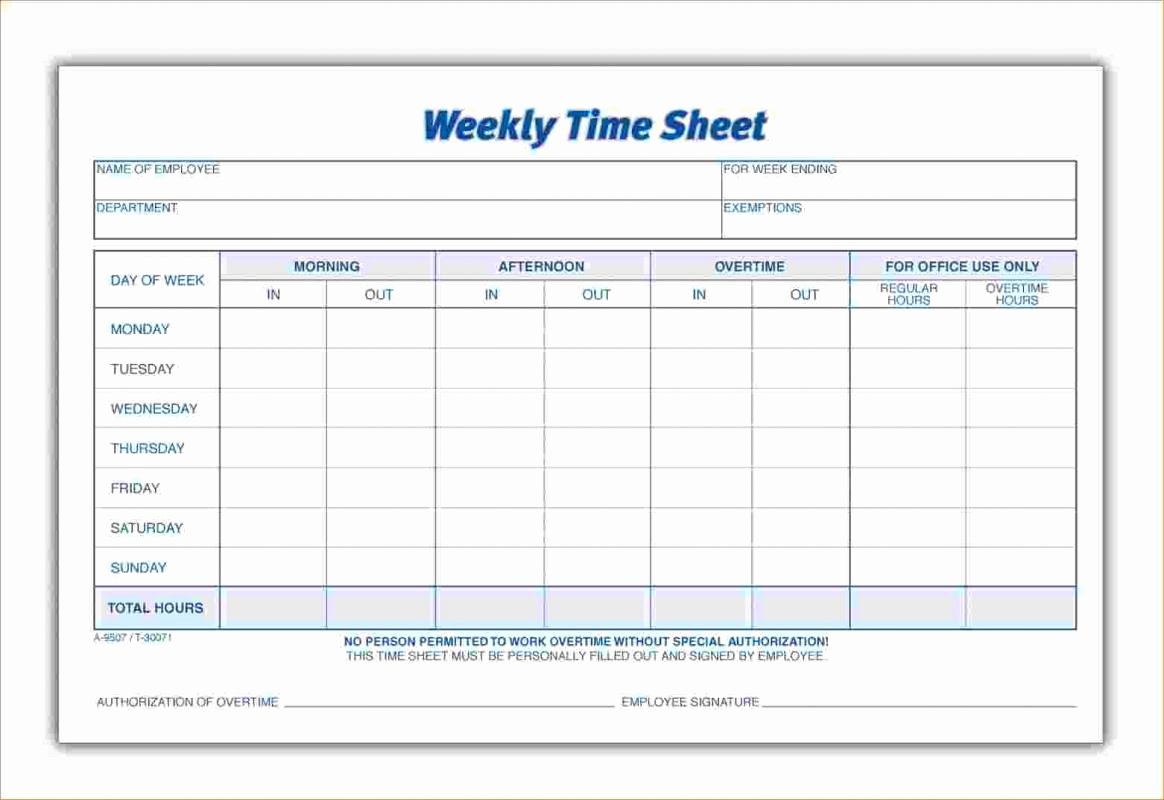 Free Printable Biweekly Time Sheets Best Of Free Printable Timesheets