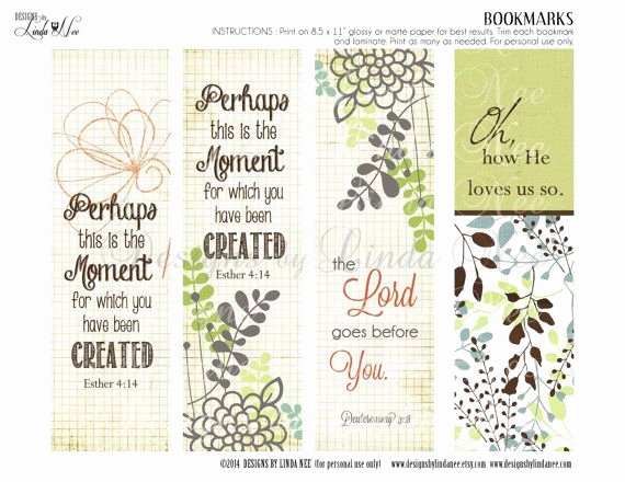 Free Printable Christian Bookmarks Best Of Bookmarks Printable Christian Scripture 7 Bookmarks