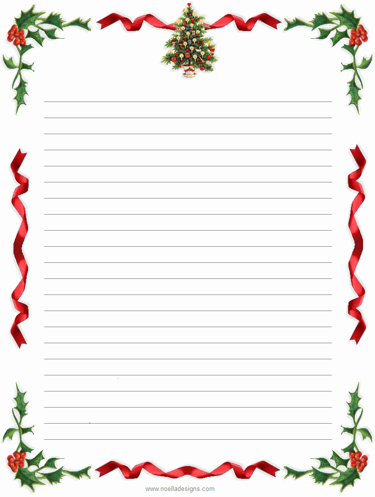 Free Printable Christmas Paper Awesome Holiday Stationery Paper