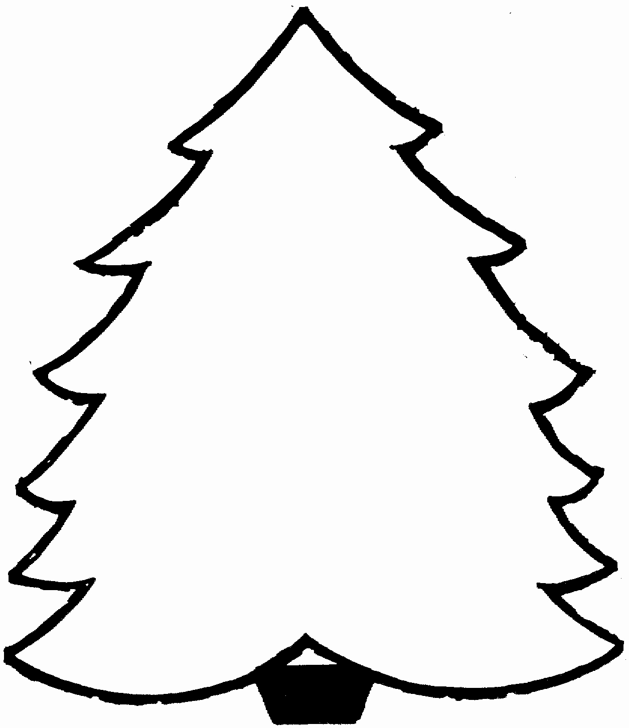 Free Printable Christmas Tree Template Unique the Holiday Zone Christmas Art and Craft Projects for