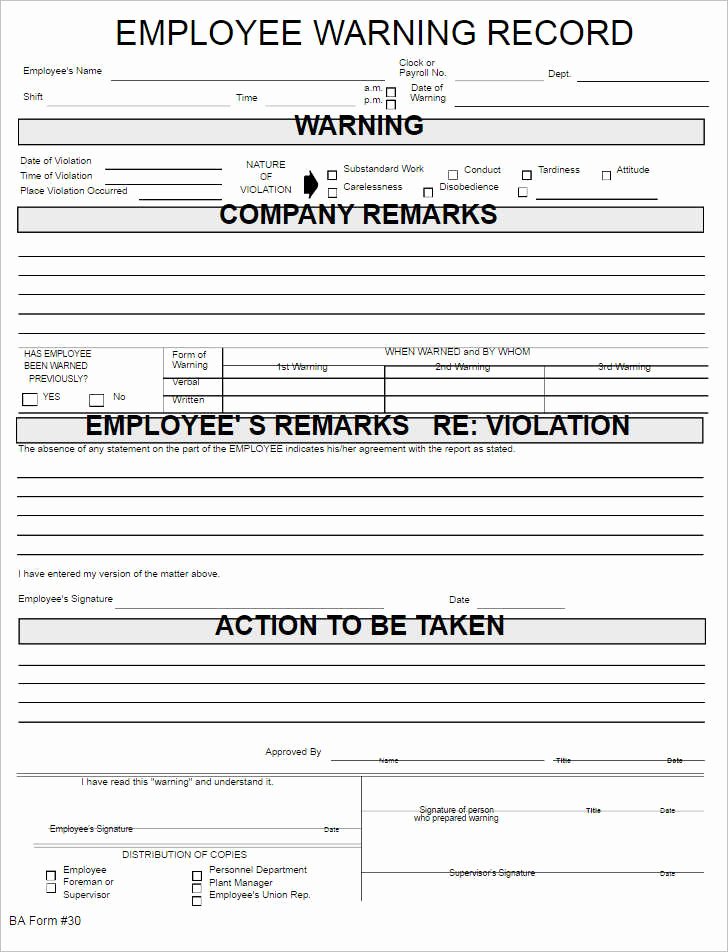 Free Printable Employee Disciplinary forms Luxury 9 10 Disciplinary Report format