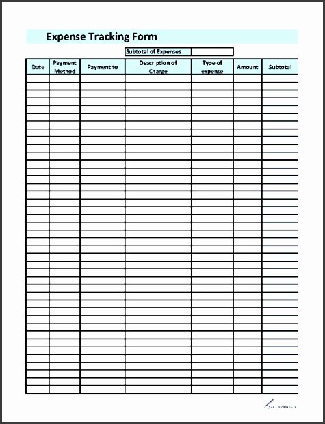 Free Printable Expense Log Elegant 9 Expense Sheet Template Sampletemplatess Sampletemplatess