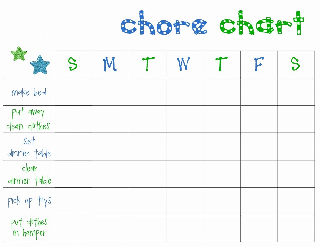 Free Printable Family Chore Charts Luxury Free Printable Chore Charts for toddlers Frugal Fanatic