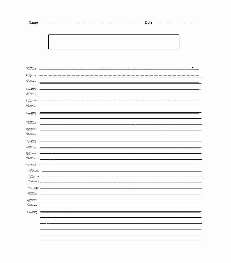 Free Printable Newspaper Template New 32 Printable Lined Paper Templates Template Lab