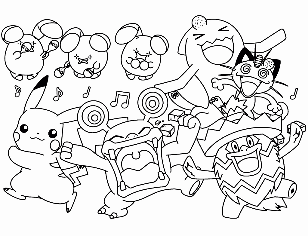 Free Printable Pokemon Pictures Fresh Pokemon Coloring Pages Join Your Favorite Pokemon On An