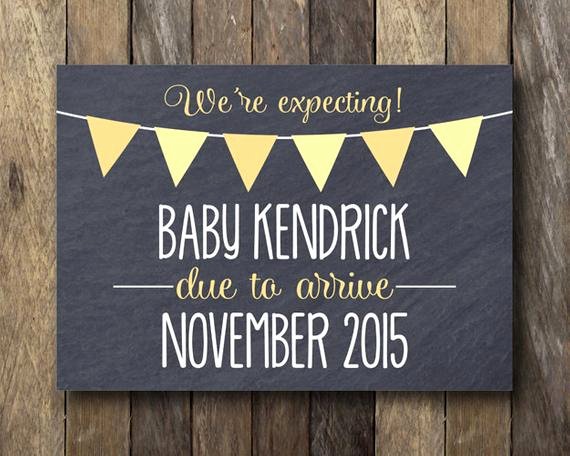 Free Printable Pregnancy Announcements Lovely Printable Pregnancy Announcement Chalkboard Pregnancy Reveal