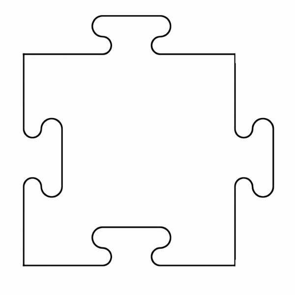 puzzle pieces template